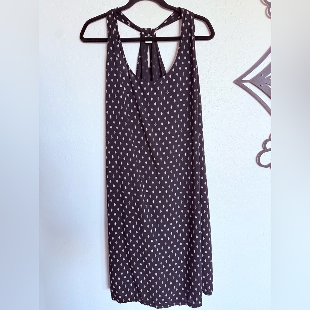 5/$25 - OLD NAVY Black and White Patterned Dress - XXL Tall